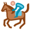Horse Racing emoji on HTC